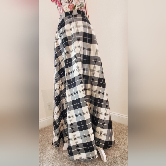 Silk Taffetta Holiday Long Skirt Talbots - Picture 8 of 8